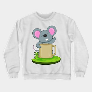 Mouse Mug Coffee Crewneck Sweatshirt